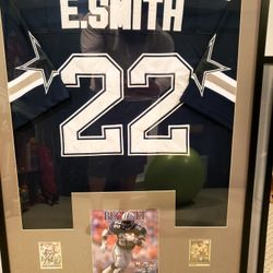 Framed Football Jersey