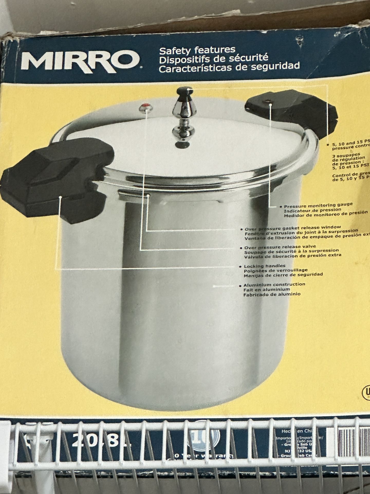 Pressure Cooker 22 Quarts