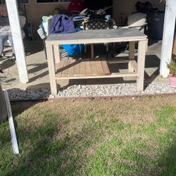 Work Bench Solid Wood 