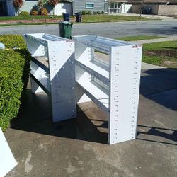 Weather Guard Van Door Partition And 2 Shelves 