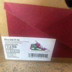 Toddler Dino high top vans