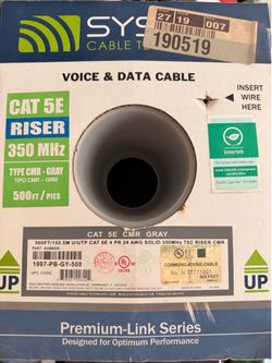 Cat 5 cable