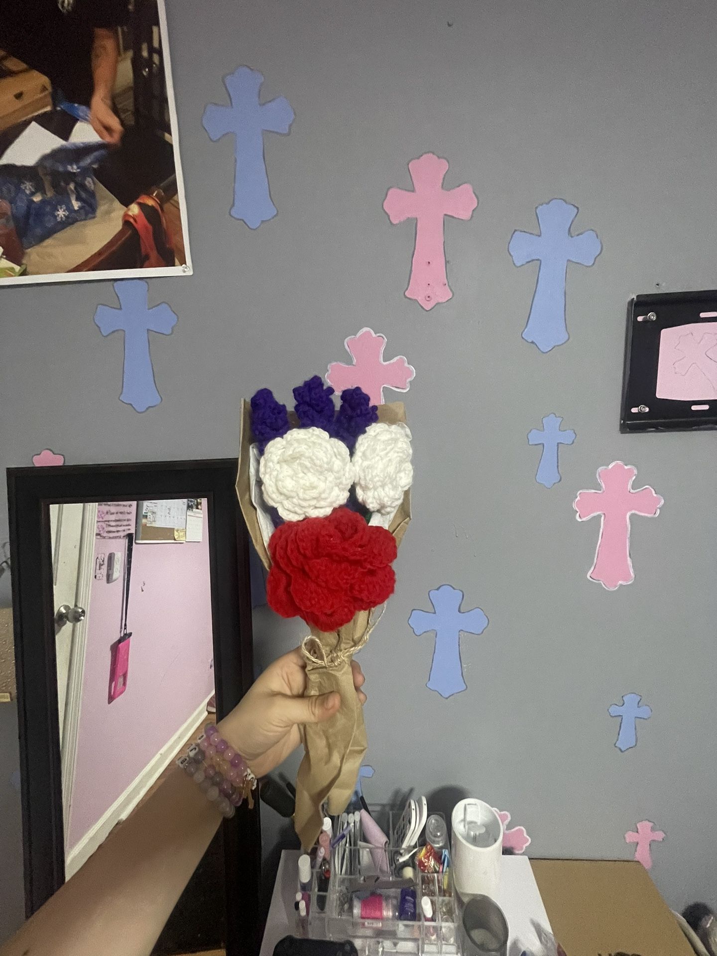 Crocheted Flowers
