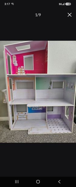 Rainbow high doll house plus