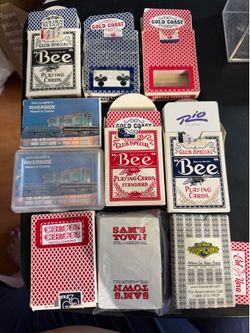 10- Las Vegas and Laughlin Playing Card Decks