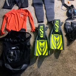 Total Wetsuit. Size:Large. CO2 Emergency 