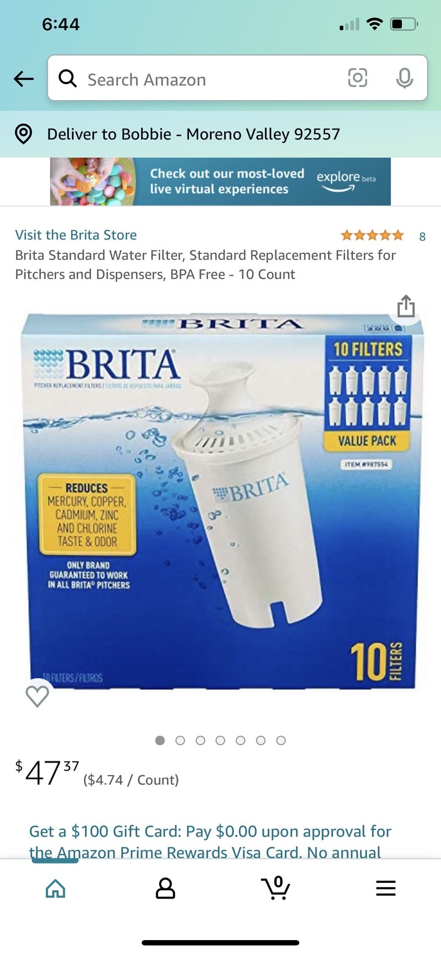 Brita Standard Replacement Filters