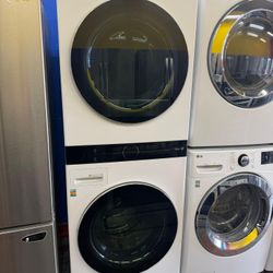 Tower✅ThinQ Washer And Dryer LG 