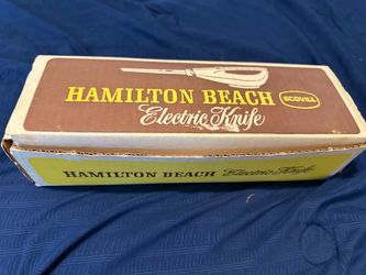 Hamilton Beach ELECTRIC KNIFE Model 275-2G  Original Box  Works ** open box