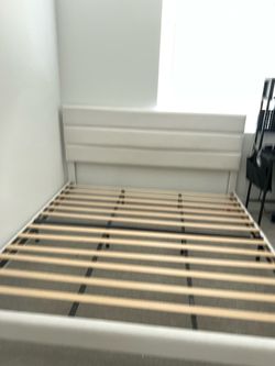 King size bed frame no box needed for mattress