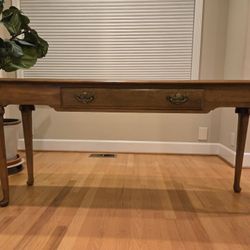Vintage Ethan Allen Sofa Table