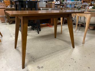 WEST ELM Brown Wood Rectangular Dining Table
