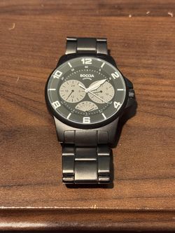 Boccia Titanium Watch