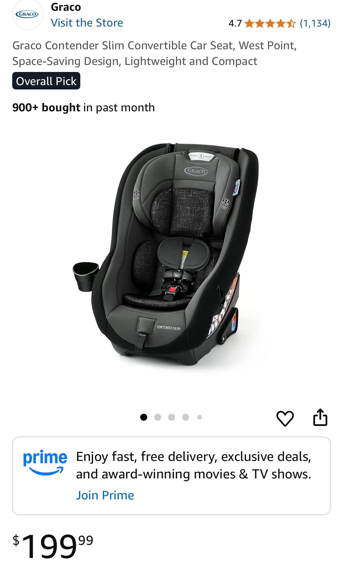 Graco Convertible Car Seat 