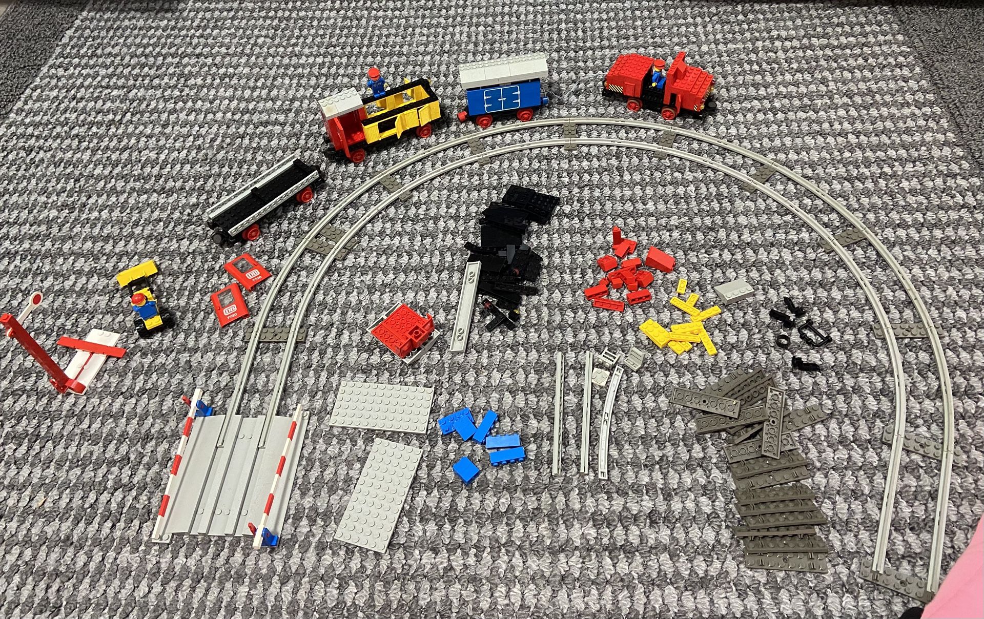 Vintage 1980 LEGO Diesel Freight Train Set 7720
