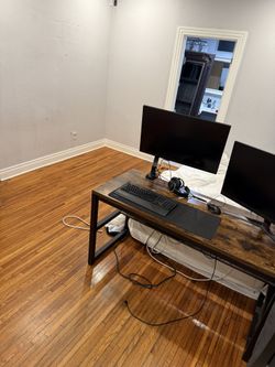 Wood desk
