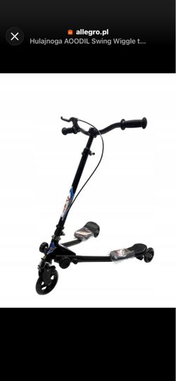 New In Box Aodi 3 Wheel Folding Kick Scooter