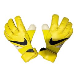 Nike GK Vapor Grip 3 Goalkeeper Gloves Yellow Black Size 11 DM4010-765 Soccer