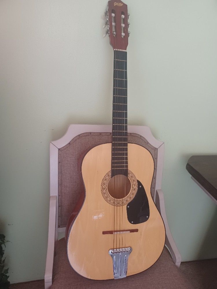 Acoustic Guitar. ( Missing a String)