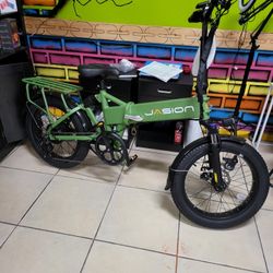 Jasion Foldable Electric Bicycle 30mph