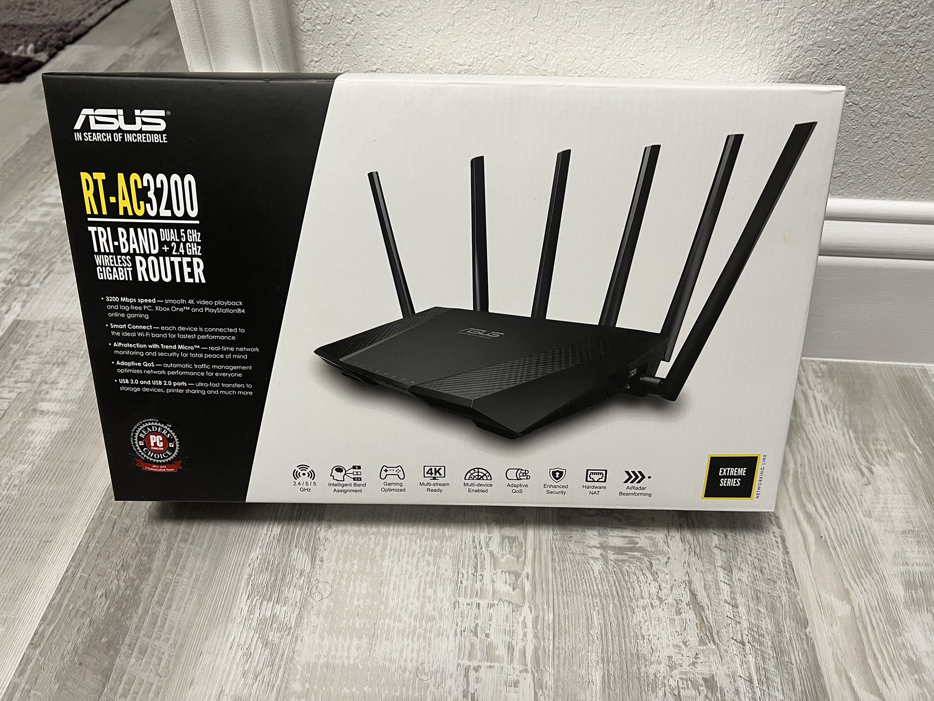 ASUS RT-AC3200 Tri-Band Dual Router