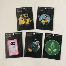 Disney PIXAR Wall E , Iron-On-Patch  5 New Patch New in package