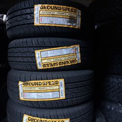 New Tires Installed/ Llantas Nuevas Instaladas 195/65/15 Ground Speed Tires