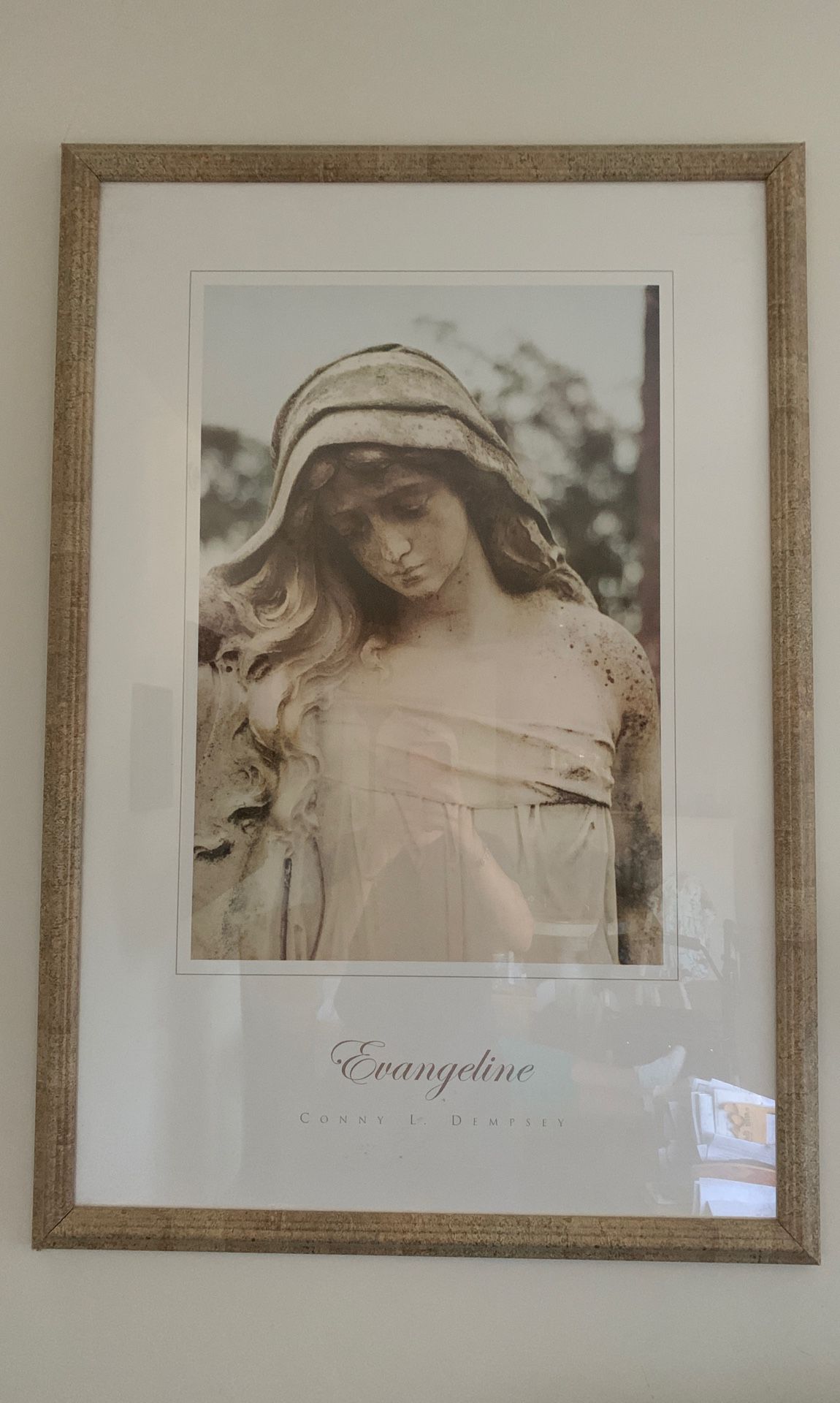 BEAUTIFUL Evangeline by Conny L. Dempsey Artwork picture in frame