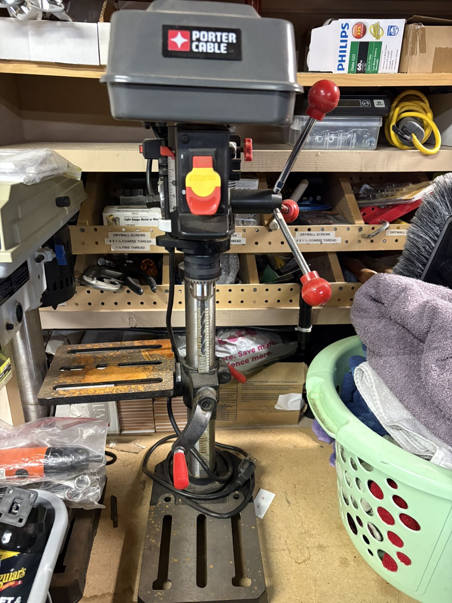 PORTER-CABLE 3.2-Amp 5-Speed Bench Drill