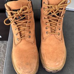 Timberland Steel Toe Boots Size 10M