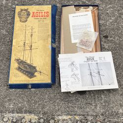 Vintage ship model