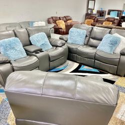 NEW COMFY MADRID RECLINING  SOFA LOVESEAT SET ON SALE $1299! EASY FINANCING 💰SAME DAY DELIVERY 🚚 