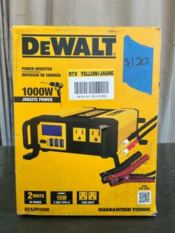 Dewalt 1000W Portable Car Power Inverter