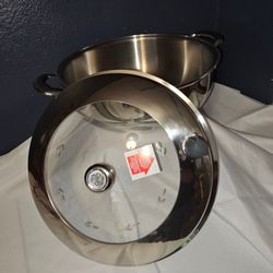 12 Quart 5 Pli Stainless Steel