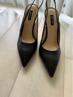 Nine West Leather Slingbacks Size 10.5M