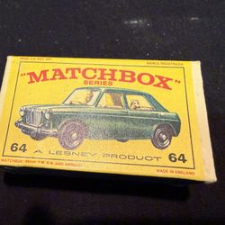 Vintage 1960S Lesney Matchbox 64 Green Mg 1100 Minty With Original Box Nice!