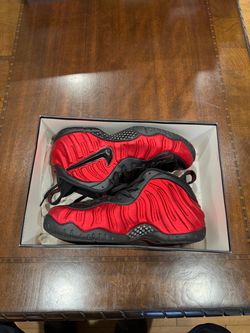 Nike Air Foamposite Pro Red Black Sneakers
