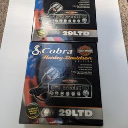 Cobra 29 LTD. Harley-Davidson edition certificate of authenticity included help you 40 channel CB brand new in the box. Have two $250 each