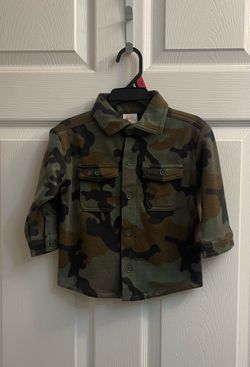 Brand new Baby Boy camo shacket size 18 months