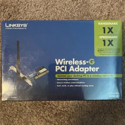 Linksys WMP54G Wireless-G PCI Adapter