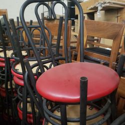 (41) Used Red Dining Chairs 💺 