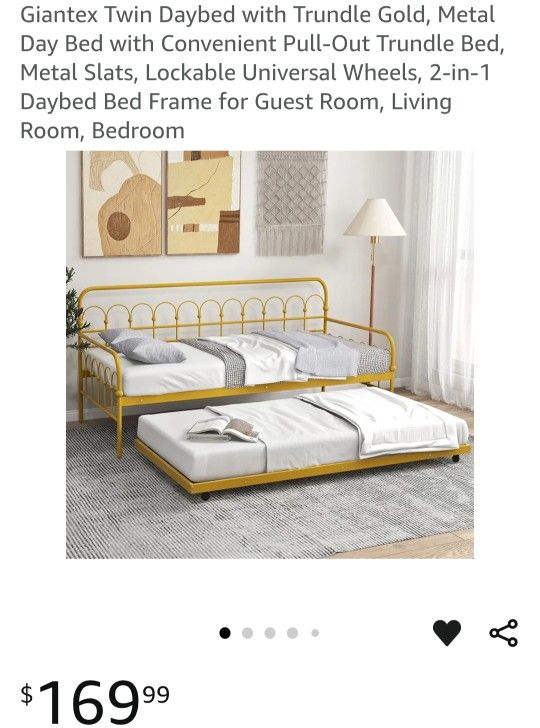 Trundle Bed With 2 Twin Mattress