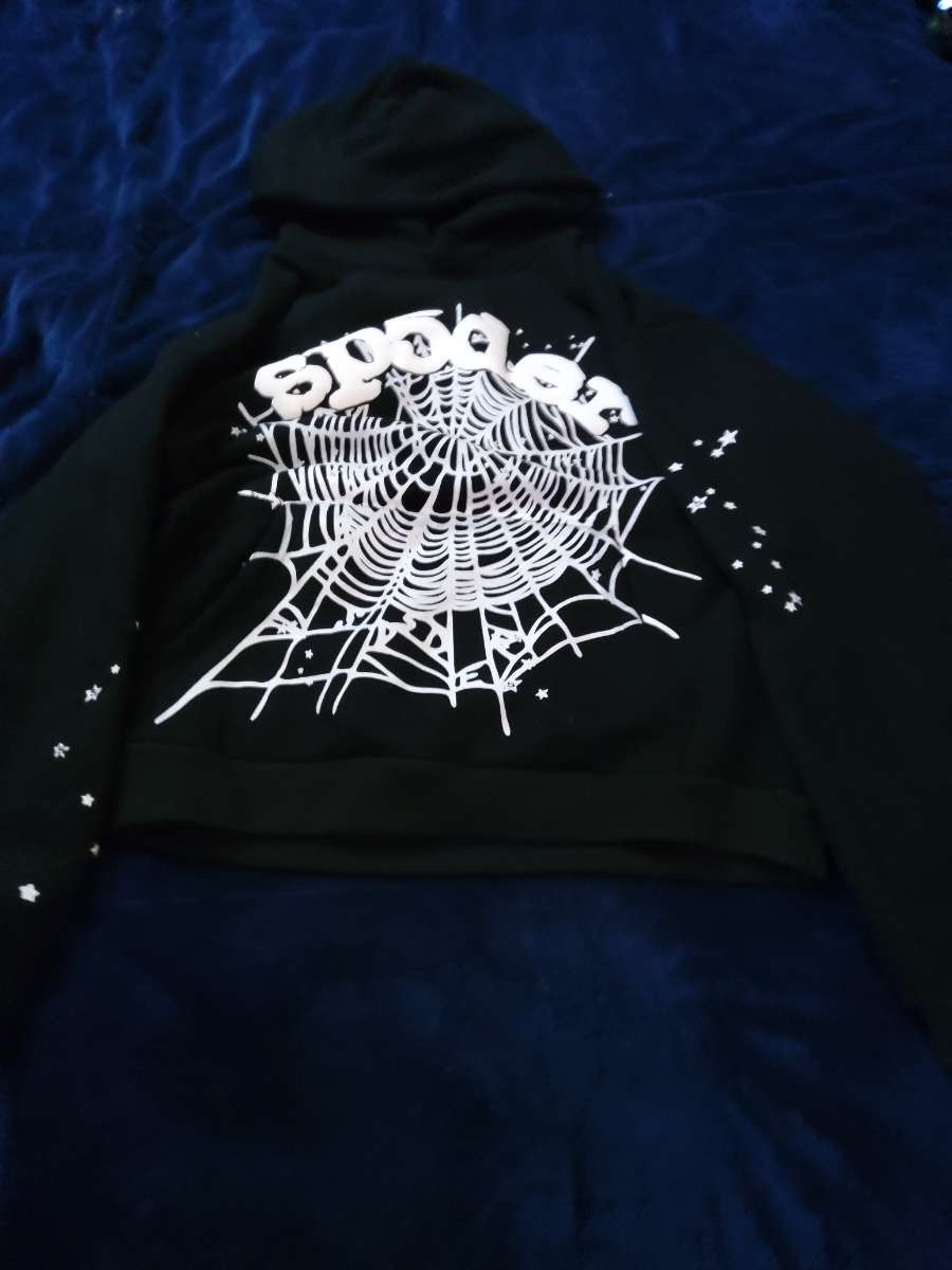 Black And White OG Spider Hoodie