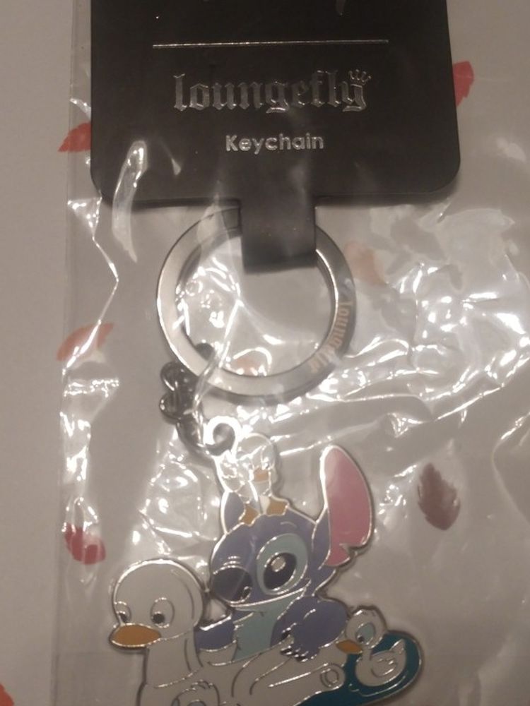 Disney Loungefly Stitch Keychain NWT