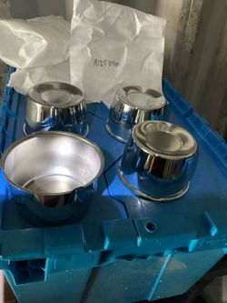 Chrome center caps