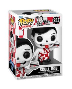 Skull Bob Funko Pop! 253 With Pop Protector NIB Bob's Big Boy