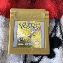 Pokemon Gold Version Nintendo Gameboy 