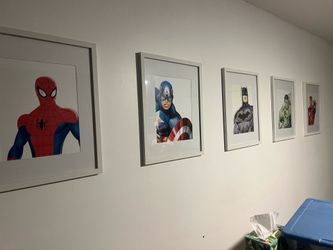 Super Hero Prints - Set of 5