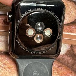 Apple Watch Series 3 42mm Stainless Steel Space Gray GPS + Cellular