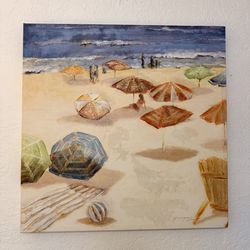 Beach Print 28” X 28”